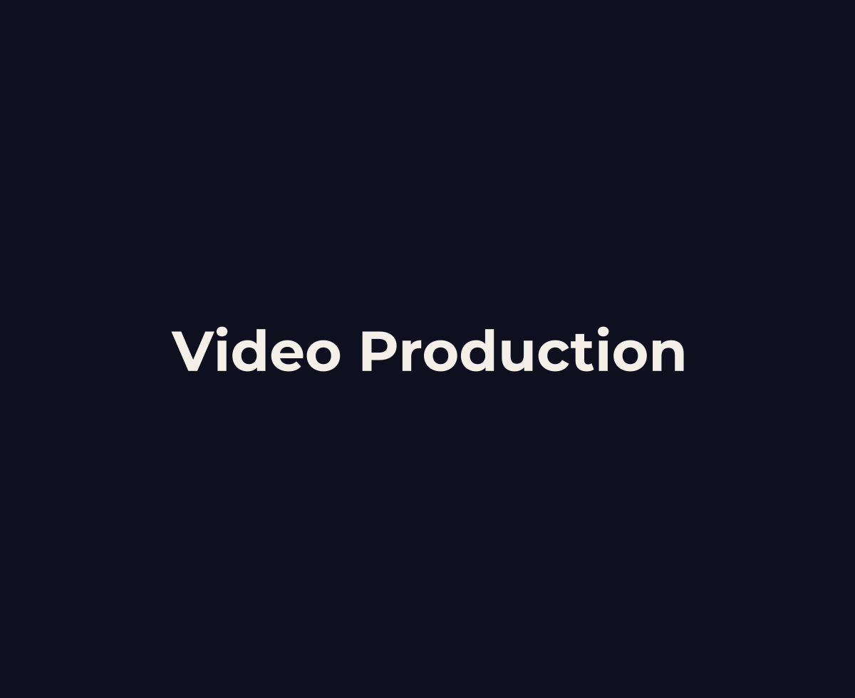 Placeholder for video work hero visual